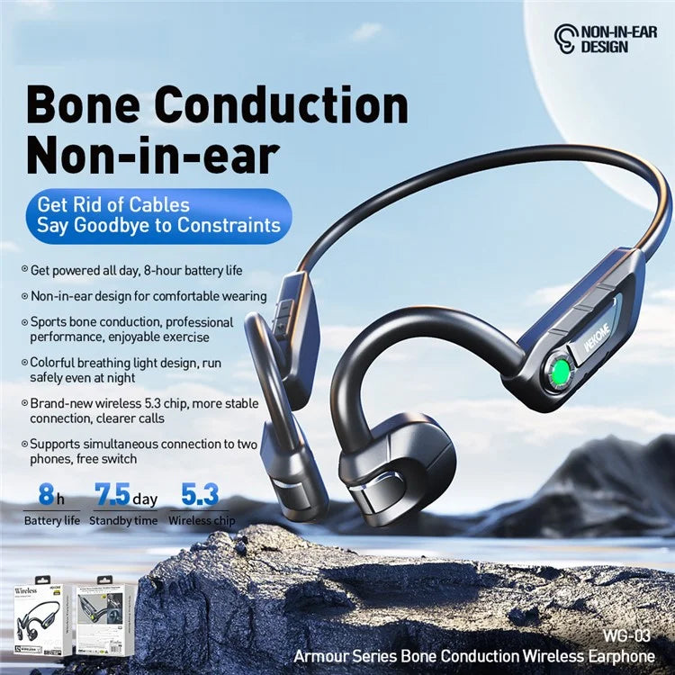 WEKOME WG-03 Bone Conduction Wireless Earphone Bluetooth Headphone