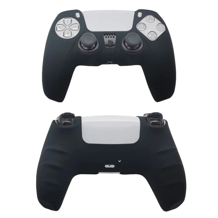 For Sony PlayStation 5 Game Console Silicone Case Anti-Slip Protective Cover