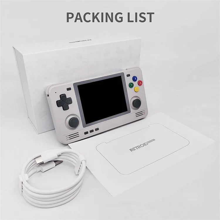 RETROID Pocket 2S 4+128G Portable Game Console 3.5" Display Handheld Game Player Android 11 Classic Games Console