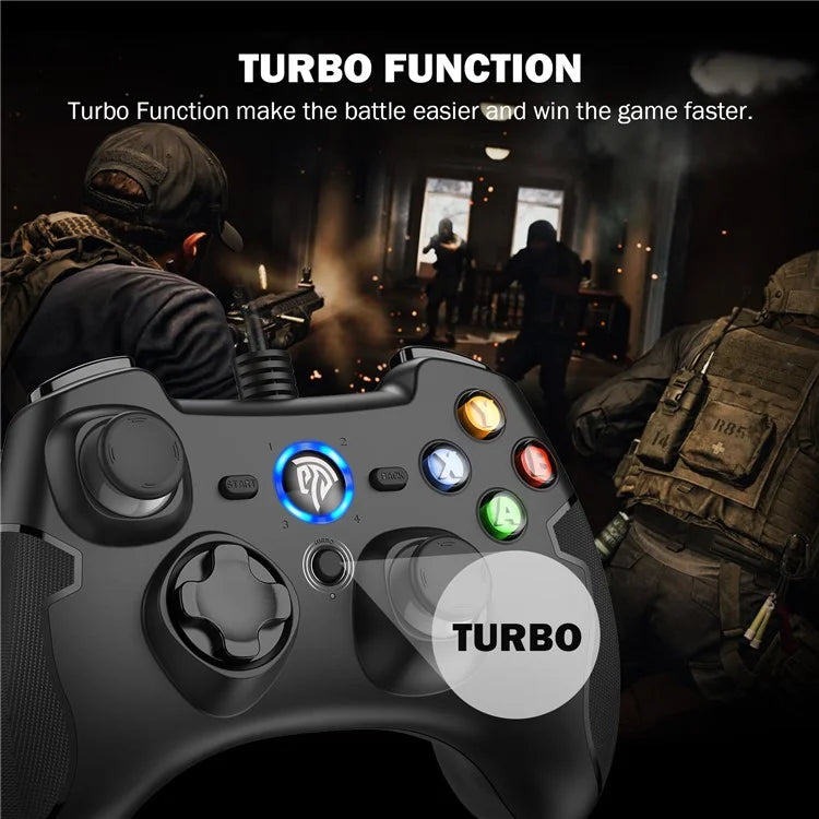 EASYSMX ESM-9100 Wired Controller Handheld Gamepad for PC / PS3 / TV / Phone