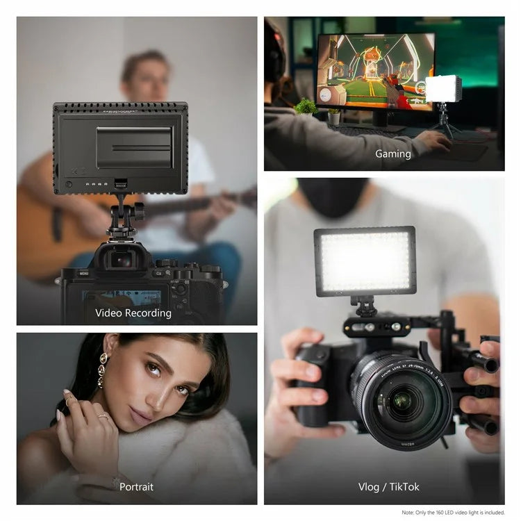 NEEWER CN-160 Dimmable 160-LED Ultra High Power Panel Digital Camera / Camcorder Video Light