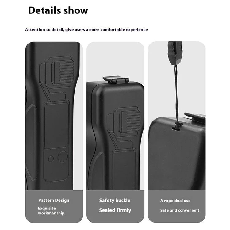 BRDRC Waterproof Storage Box for DJI Osmo Pocket 3 Portable Carrying Case Action Camera Accessory