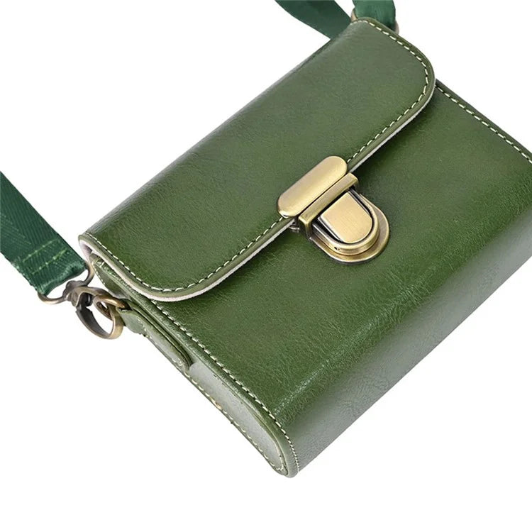 Carrying Case for Canon / Ricoh / Sony Camera Universal PU Leather Shoulder Bag