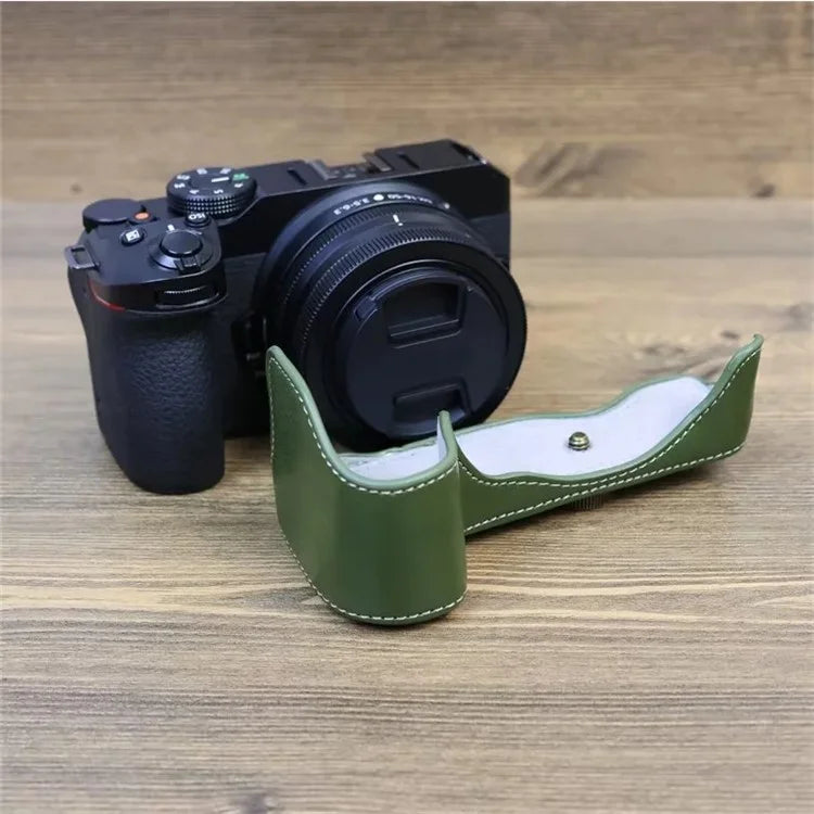 PU Leather Camera Case for Nikon Z30 Z50, Full Body Protection Bag Cover Shoulder Bag Camera and Lens Accessories