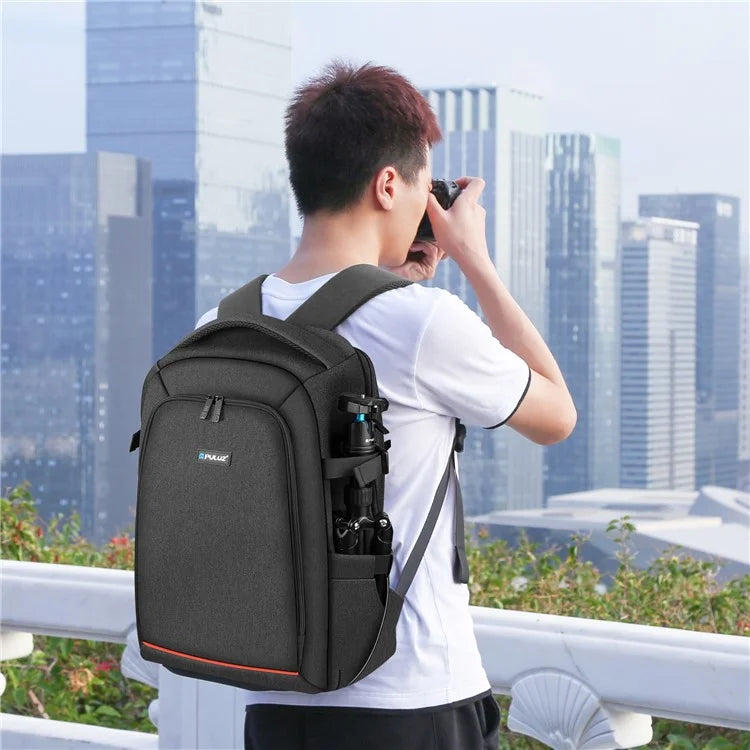 PULUZ PU5015B Camera Backpack for DJI Ronin-SC Handheld Gimbal Waterproof Oxford Cloth Shoulder Bag