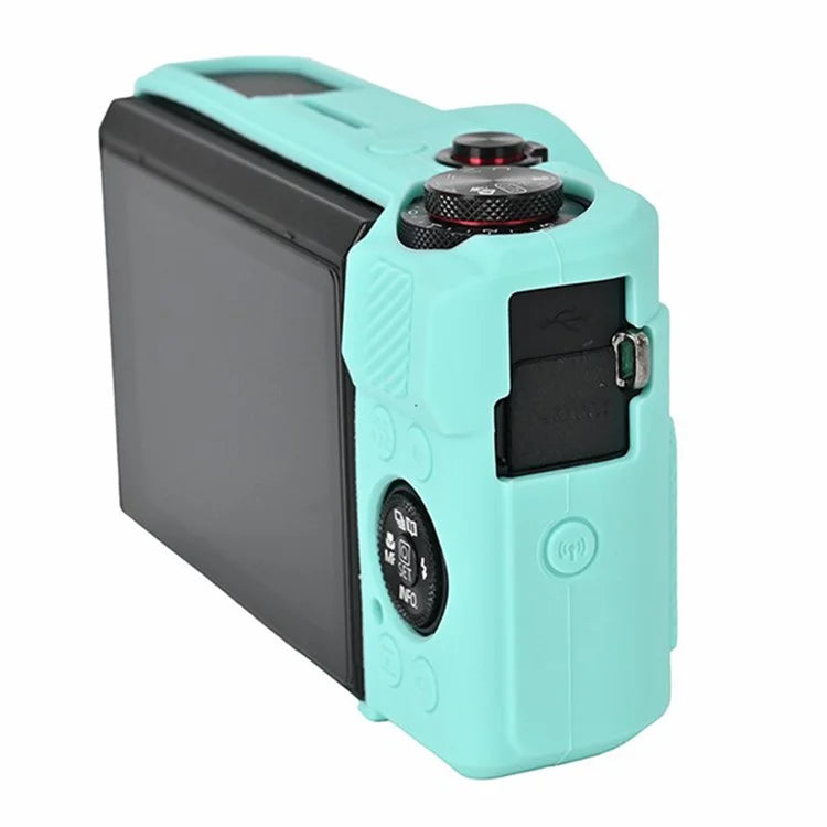 For Canon G7 X Mark II Silicone Protective Case Anti-skid Camera Cover