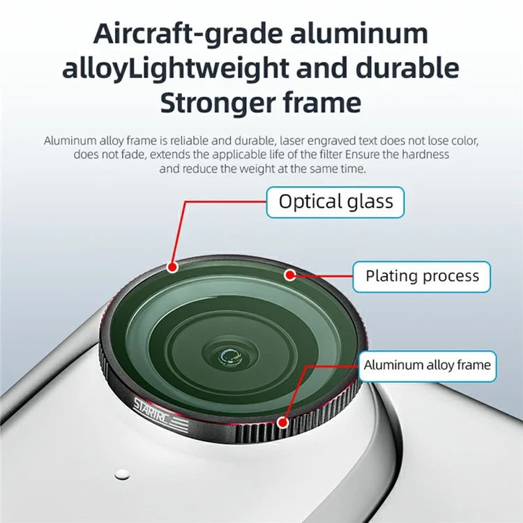 STARTRC 1144970 For Insta360 GO 3S MCUV Optical Glass Lens Filter Camera Accessory