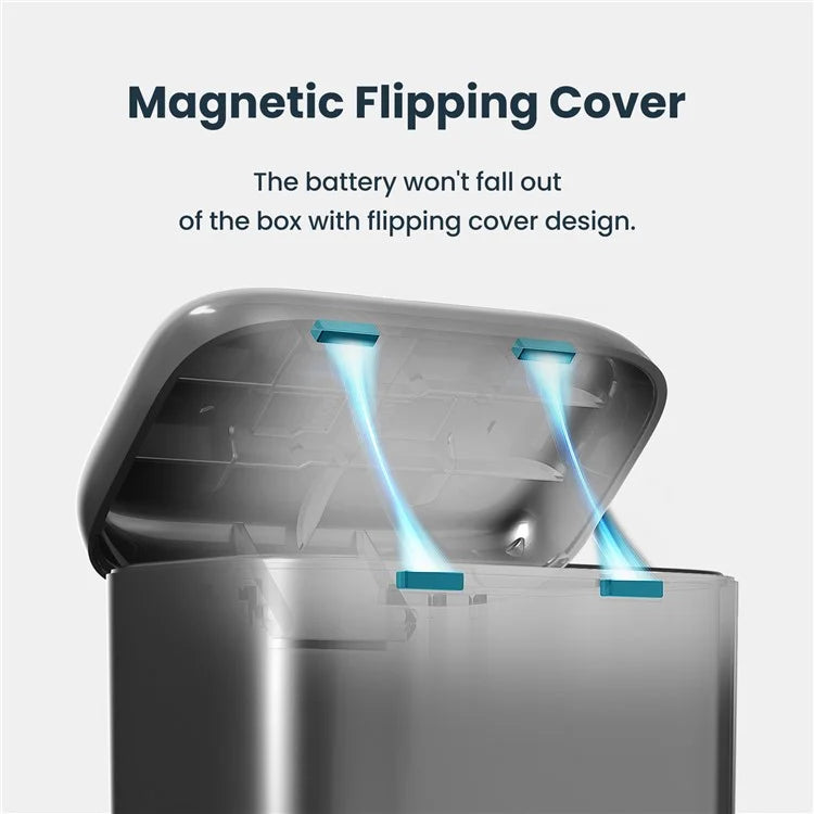 AMAGISN For Insta360 X4 Sports Camera Fast Charging Battery Box Memory Card Storage Case (No Battery)