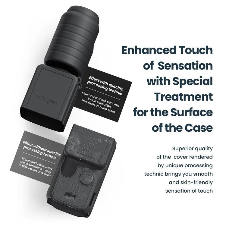 AMAGISN Silicone Protective Case for DJI Osmo Pocket 3 Action Camera Accessories Kit