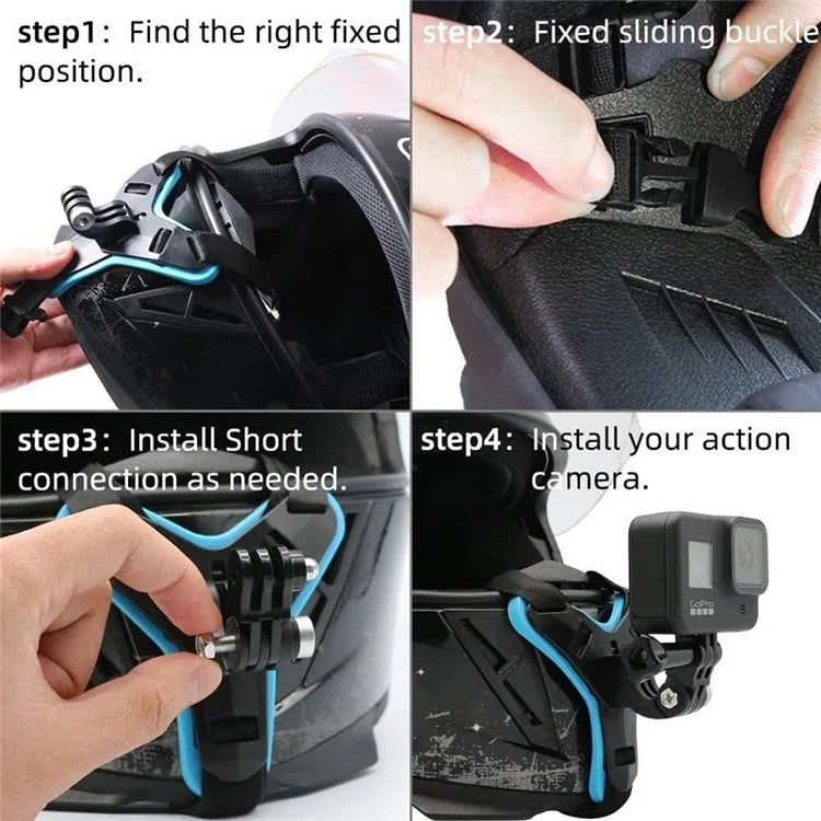 26-in-1 For GoPro Action Camera Universal Shooting Accessories Chest Strap Buoyancy Rod Kit