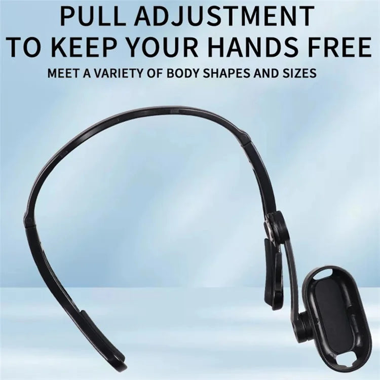 Z087 360 Degree Rotating Neck Mount for Action Cameras Necklace Holder Chest Strap Video Recording Accessories