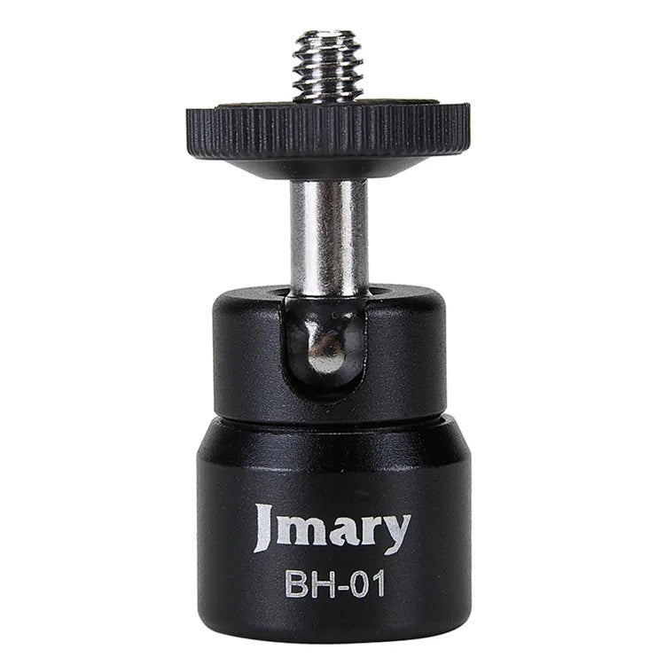 JMARY BH-01 1 / 4" Thread 360 Degree Rotating Mini Ball Head for Camera