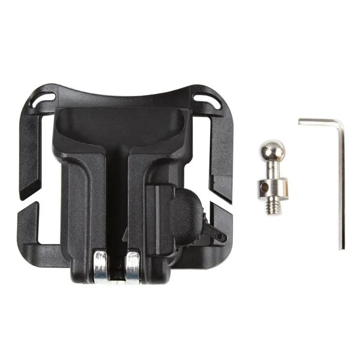 A648 Opened 1 / 4 Inch Screw Mount Quick Release Hanger ABS+Metal Camera Belt Clip Waist Belt Holster Holder