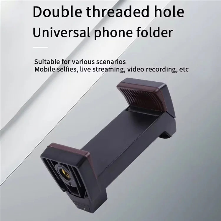 A016 Multifunctional Horizontal Vertical Mobile Phone Holder Clip for Tripod