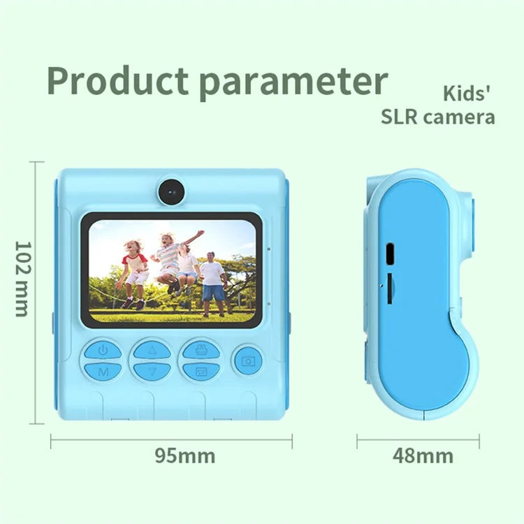 LK001 Kid's Toy Camera Thermal Inkless Photo Printer Mini Printing Device