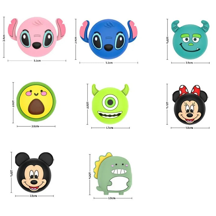 For AirTag Bluetooth Tracker Case Silicone Cover with Protective Film for Kids Shoelaces / Straps