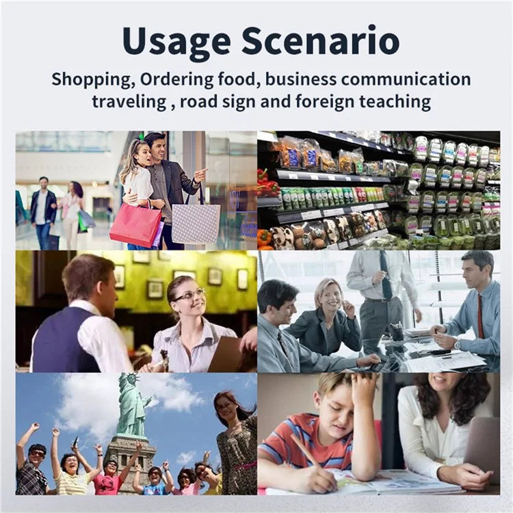 A3 1+8G 2.22-inch Screen 112 Languages Translator Scanning Dictionary Smart Translation Pen