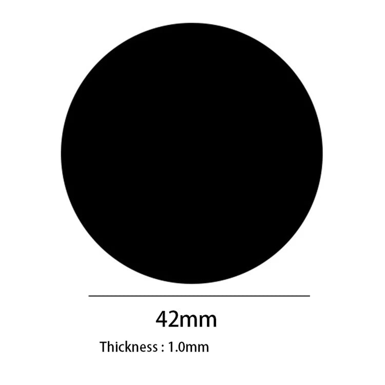 100Pcs Phone Metal Plate for Magnetic Wireless Charger Car Phone Holder Adhesive Metal Sheet