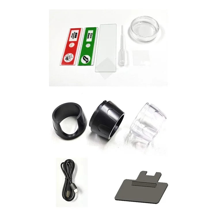 MS03 High Definition Digital Microscope 5-Inch IPS Screen 8000X Magnifying Biological Microscope