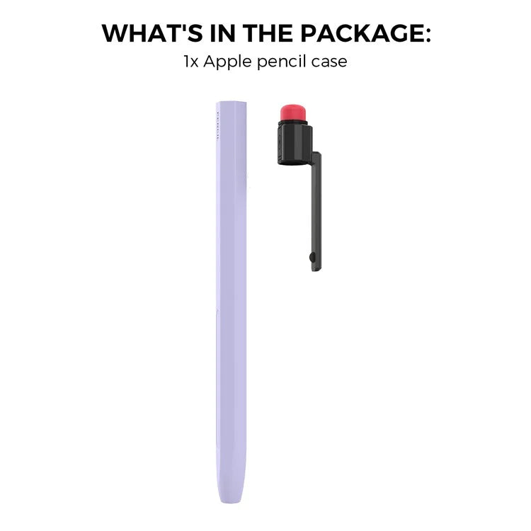 AHASTYLE PT180-2-K For Apple Pencil (2nd Generation) Retro Silicone Sleeve Stylus Pen Protective Cover