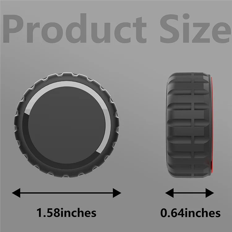 4Pcs For Apple AirTag Bluetooth Tracker Adhesive Waterproof PC Protective Case