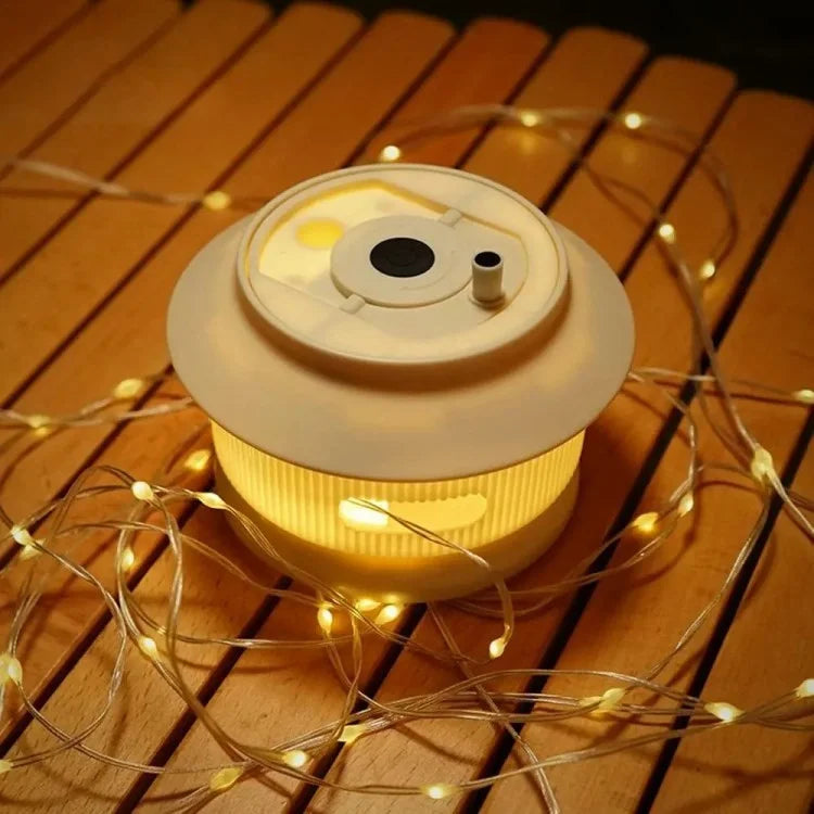 20m Retractable IPX4 Waterproof Light Strip Outdoor Camping Ambient Lamp