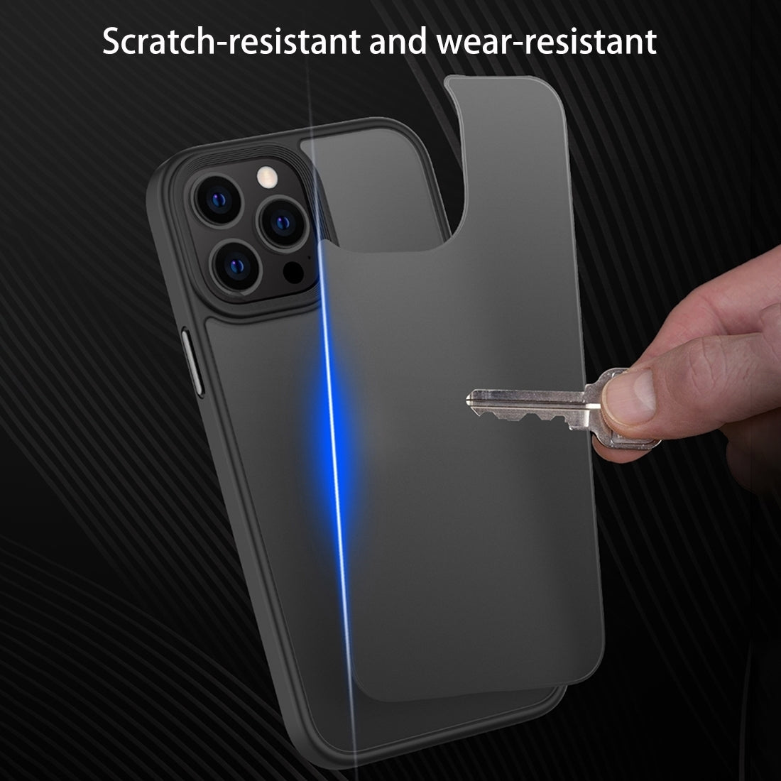ELECTROPRIME For iPhone 15 Frosted Back Shockproof Phone Case(Frosted White)