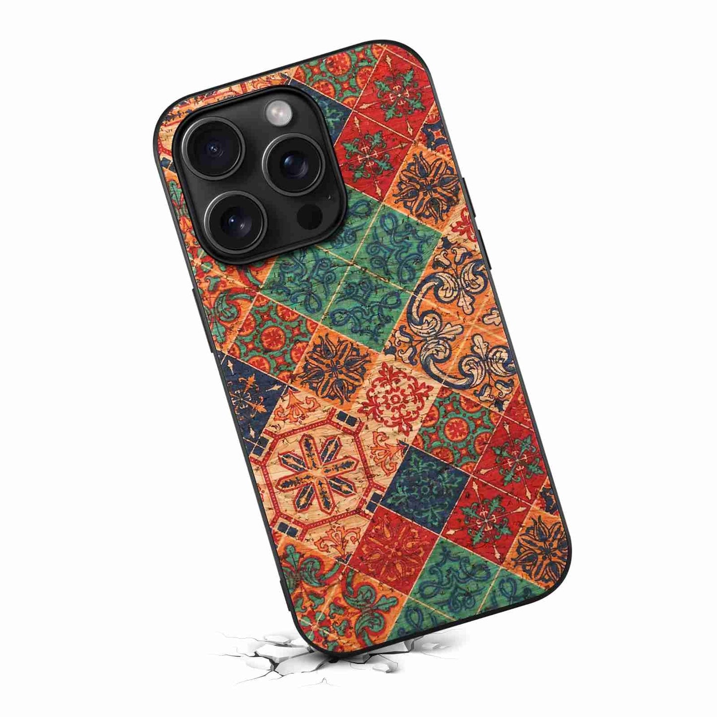 ELECTROPRIME For iPhone 15 Four Seasons Flower Language Series TPU Phone Case(Winter Blue)