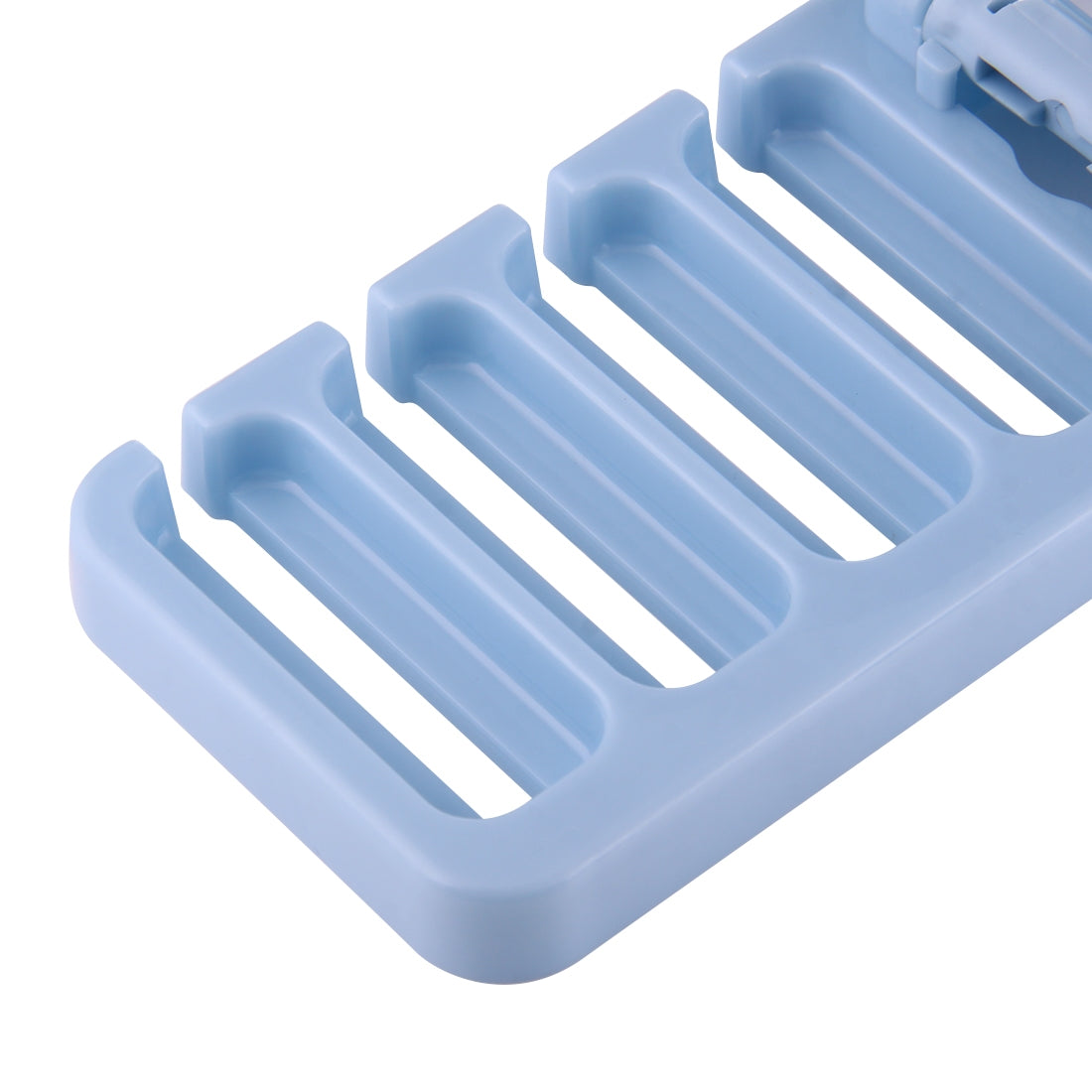 ELECTROPRIME 2pcs Multi-function Tie Rack Belt Scarf Hanger Holder Closet(Blue)