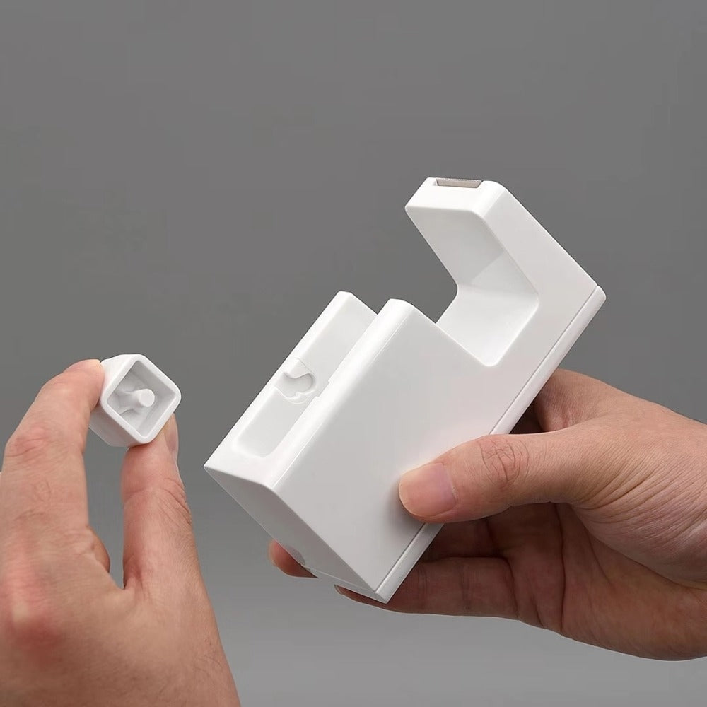 ELECTROPRIME Original Xiaomi Youpin Kaco LEMO Tape Dispenser with 2 Rolls Tapes & Staples(White)