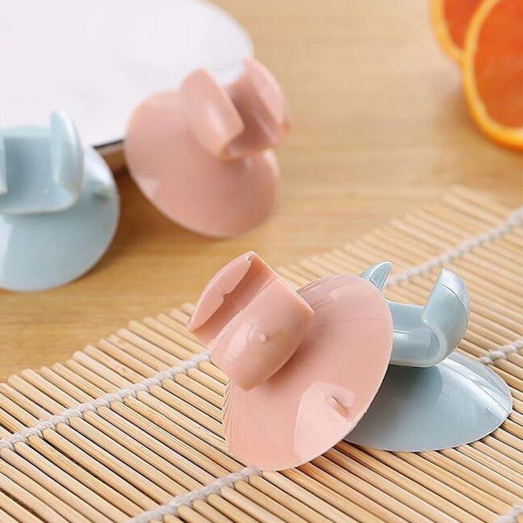 ELECTROPRIME 10 PCS J202 Kitchen Suction Cup Plastic Rice Cooker Rice Spoon Rack, Random Color Delivery