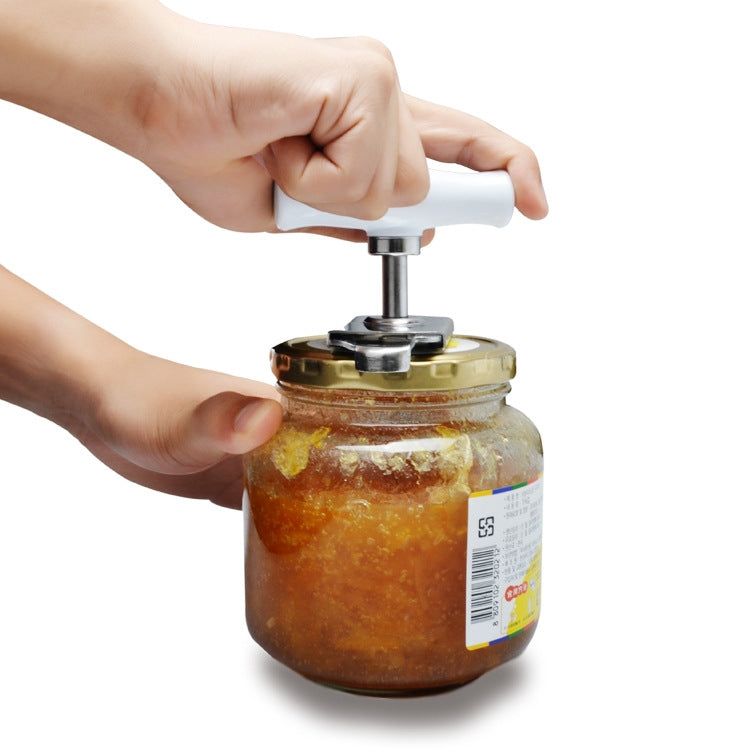 ELECTROPRIME Effortless Stainless Steel Can Opener Seal Lid Remover Kitchen Tool