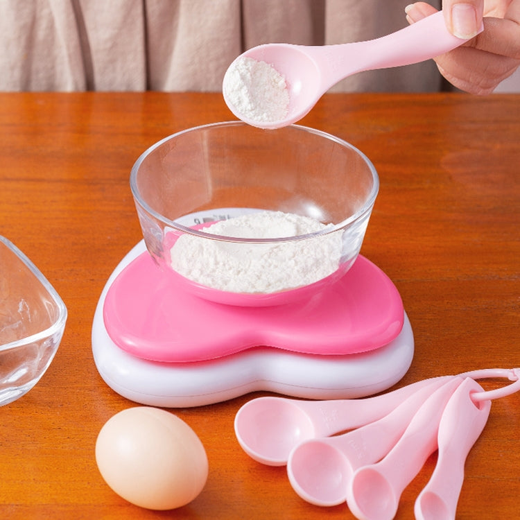 ELECTROPRIME kn082 5 in 1 Plastic Measuring Spoon Kitchen Tool Set (Random Color Delivery)