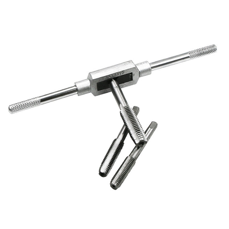ELECTROPRIME 20 PCS Multi-specification Tap and Die Combination Set Hand Metric Wire Tapping Wrench Winch