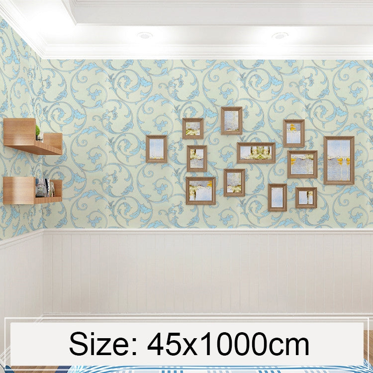ELECTROPRIME Morning Glory Creative 3D Stone Brick Decoration Wallpaper Stickers Bedroom Living Room Wall Waterproof Wallpaper Roll, Size: 45 x 1000cm