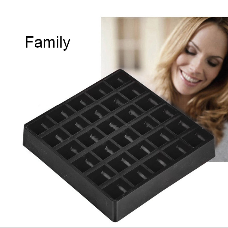 ELECTROPRIME 300 PCS Overlap Coins Game Coin Plastic Storage Box(Black)