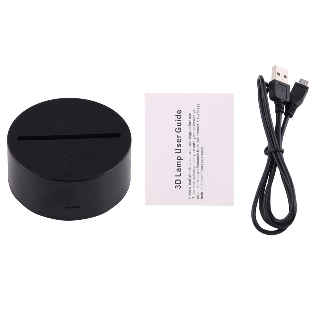 ELECTROPRIME Camel Style 3D Touch Switch Control LED Light , 7 Color Discoloration Creative Visual Stereo Lamp Desk Lamp Night Light