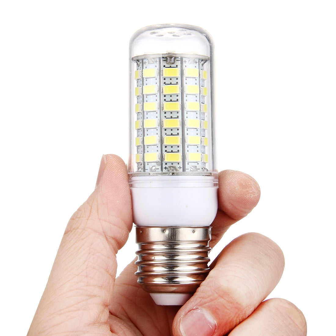 ELECTROPRIME E27 5.5W LED Corn Light, 69 LEDs SMD 5730 Bulb, AC 220V