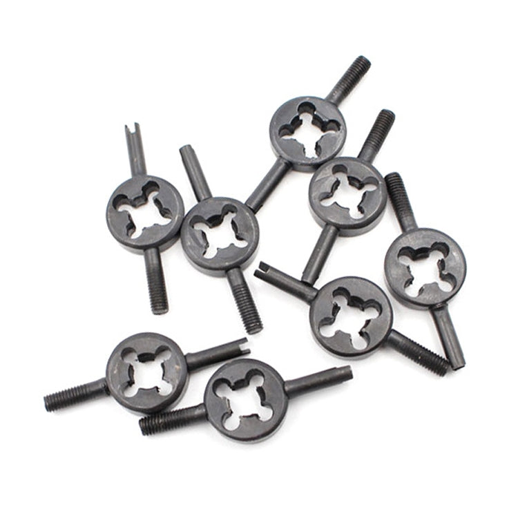 ELECTROPRIME 10 PCS Bicycle Valve Wrench Multi-functional Valve Mouth Key