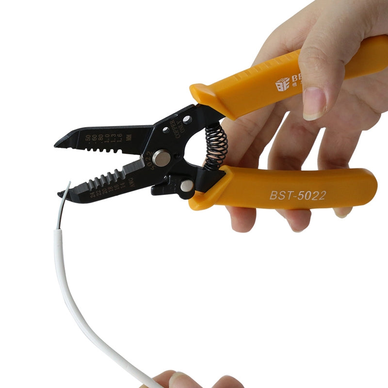 ELECTROPRIME BEST-5022 0.5 ~ 1.6mm Portable Crimper Cable Stripping Wire Stripping Pliers