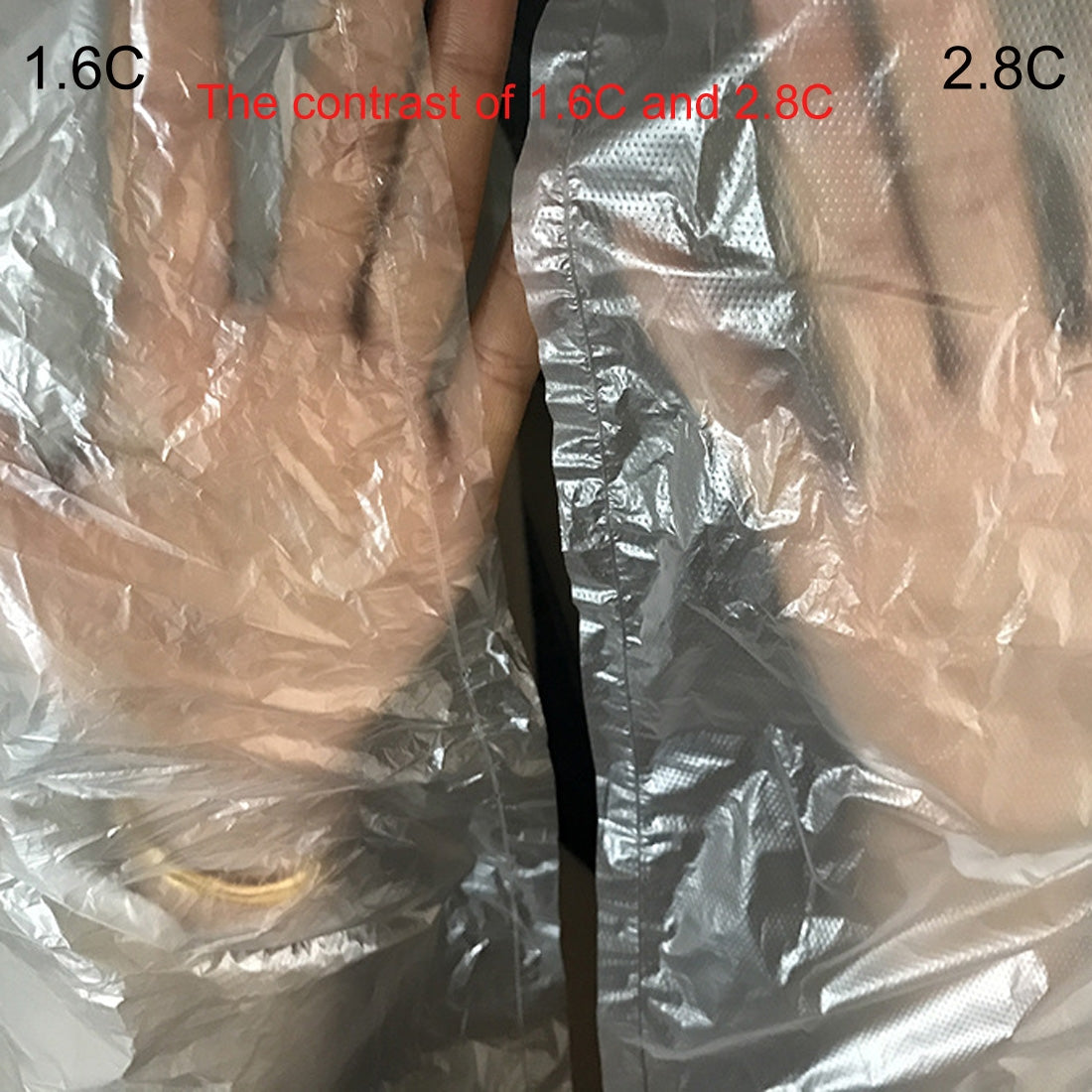 ELECTROPRIME 100 PCS 2.8C Dust-proof Moisture-proof Plastic PE Packaging Bag, Size: 100cm x 100cm