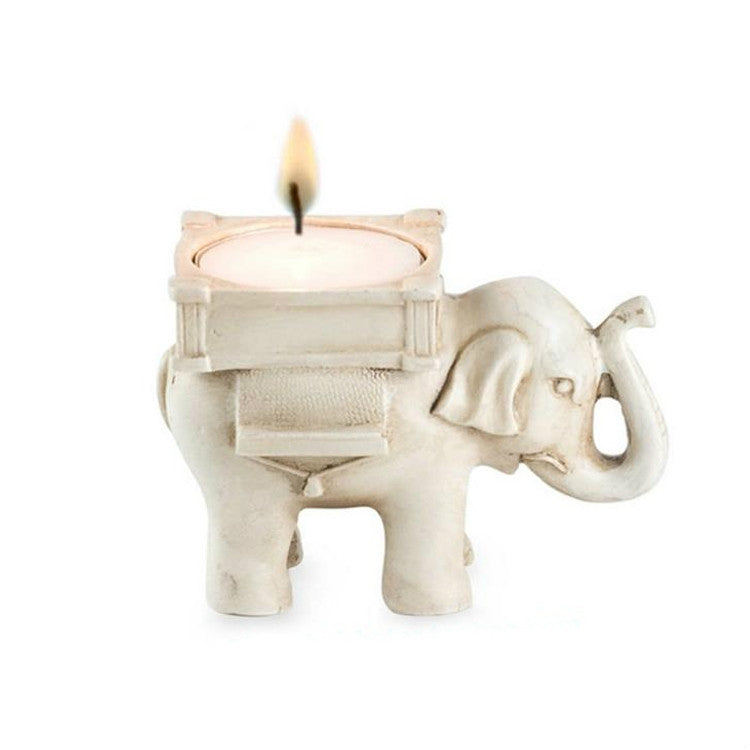 ELECTROPRIME Retro Elephant Tea Light Candle Holder Candlestick Wedding Home Decor Crafts Tea Light Holders Tea Light Holder