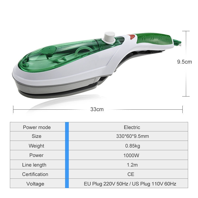 ELECTROPRIME Handheld Garment Steamer Brush Portable Clothes Steam Iron, AU Plug 220V(Blue)