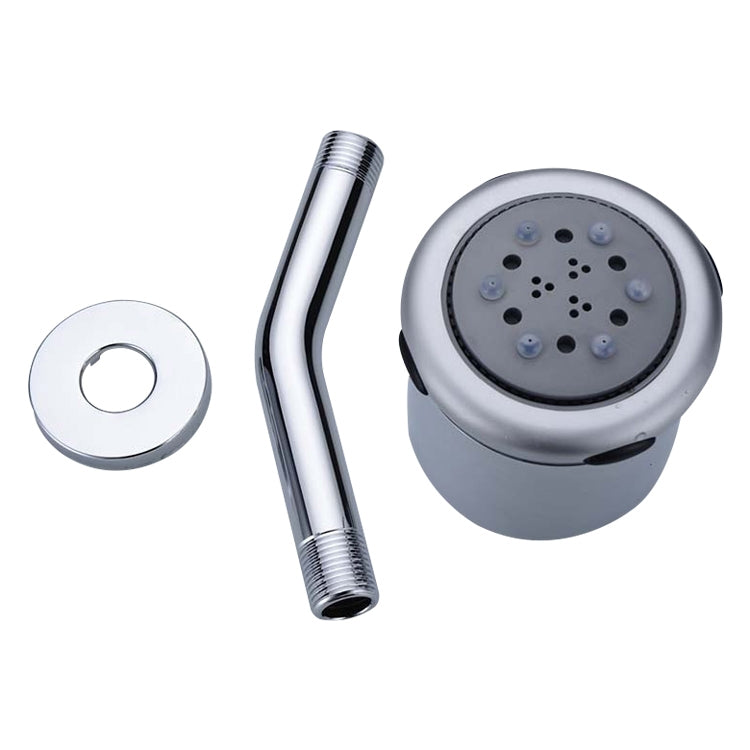 ELECTROPRIME Air Boosted Water Saving Dark Wall Mounted Shower Head