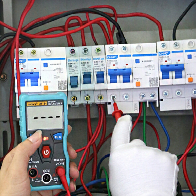 ELECTROPRIME ZOYI Portable Electric Measurement Automatic Intelligent Gear Recognition Mini Multimeter( ZT-S1Blue)