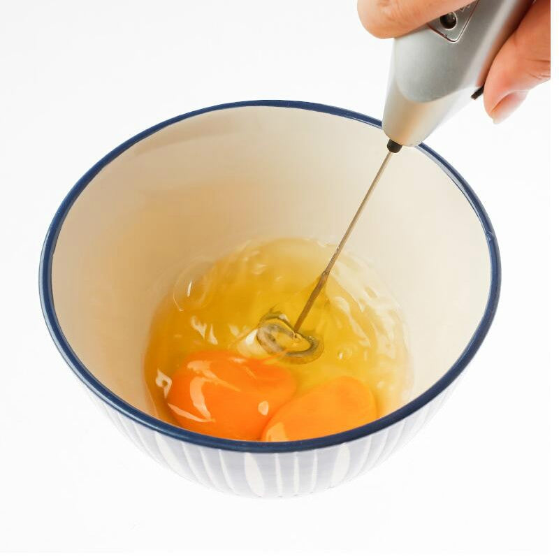 ELECTROPRIME Household Appliance Mini Handheld Cream Egg Beater, Size:M(Semi-automatic)