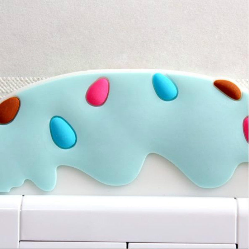 ELECTROPRIME 8 In 1 Drain Basket Double-Layer Vegetable Washing Basket Fruit Basin(Blue and Yellow)