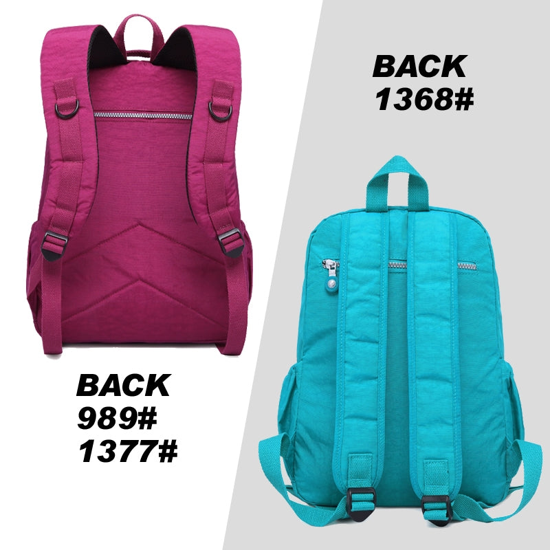 ELECTROPRIME Backpacks School Backpack for Teenage Girls Female Laptop Bagpack Travel Bag, Size:31X14X42cm(T0989 Gray)
