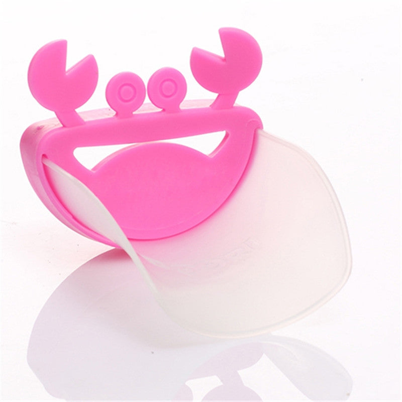 ELECTROPRIME 5 PCS Cute Crab Bathroom Water Faucet Extender For Kid(Random Color Deliver)