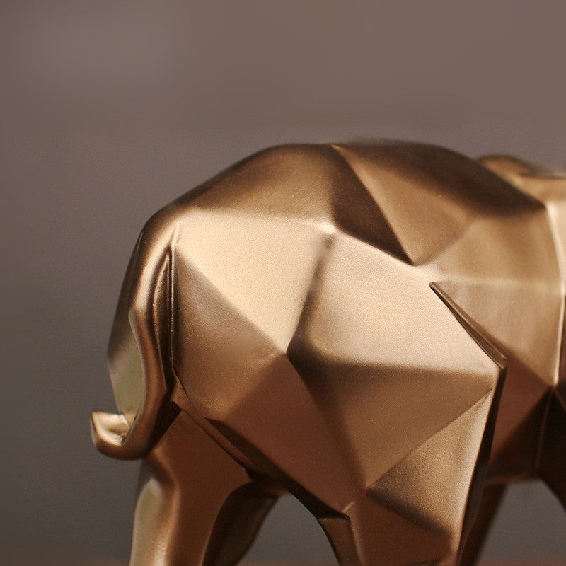 ELECTROPRIME Elephant Sculpture Animal Home Decoration Crafts